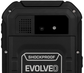 Odolný outdoor telefon Evolveo StrongPhone Q5 kamera fotoaparát výbava