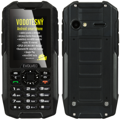 Odolný mobilný telefón Evolveo StrongPhone X4