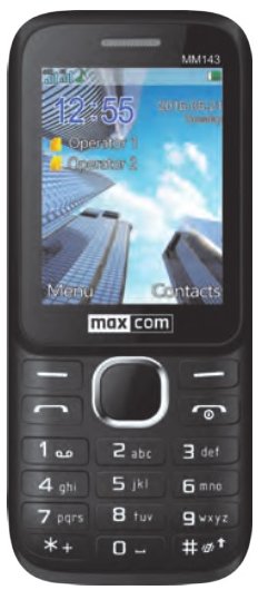 Mobilní telefon Maxcom MM143 