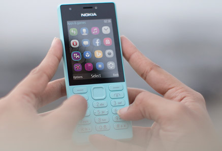Mobilní telefon Nokia 216 mobil telefon hloupý tlačítkový