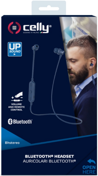 Bluetooth sluchátka Celly modrá