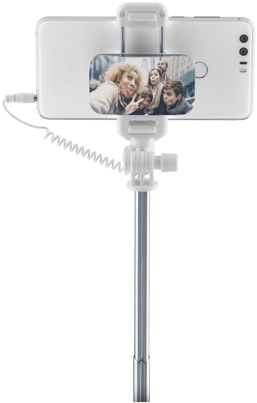 Selfie tyč se zrcátkem CellularLine Total View