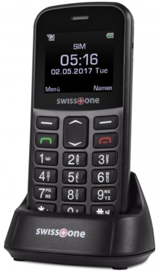 mobilní telefon mobil seniorský Swisstone BBM 516