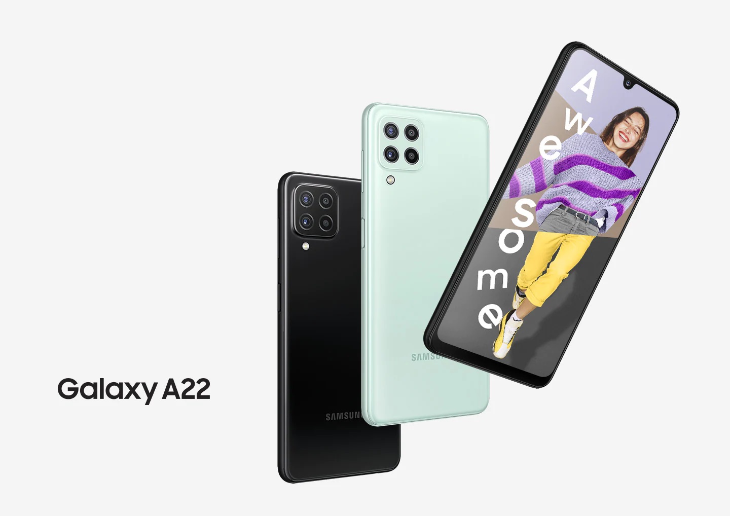 Samsung Galaxy A22 (SM-A225) 4GB/128GB bílá