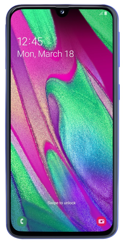 Samsung Galaxy A40 bílá