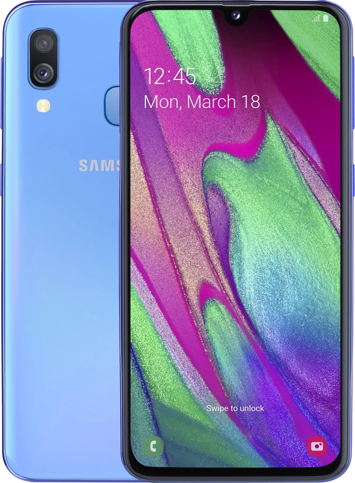 Samsung Galaxy A40 oranžová