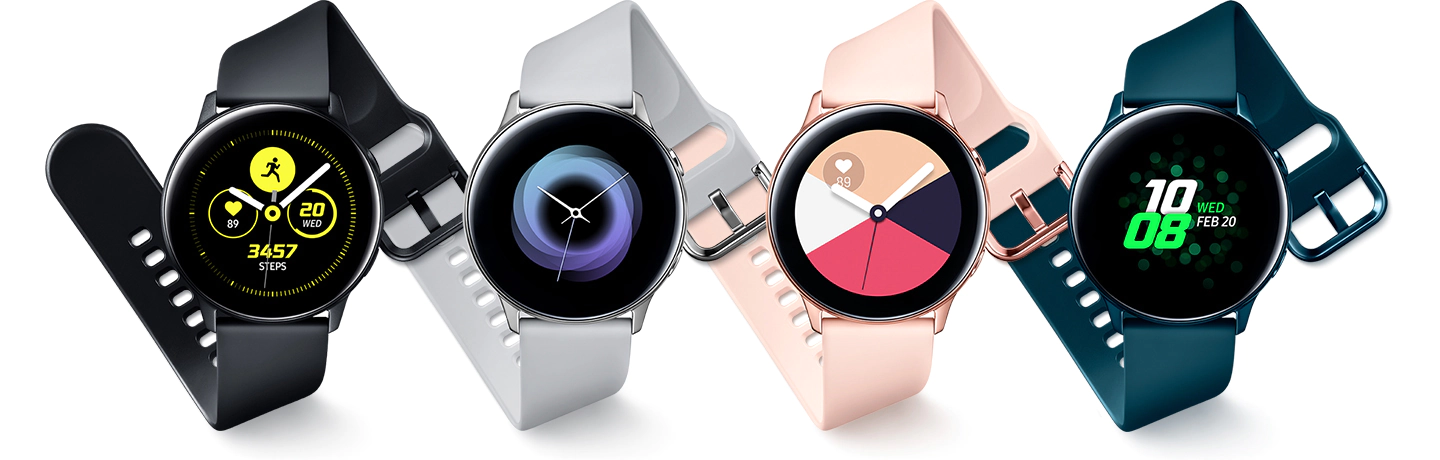 Samsung Galaxy Watch Active stříbrná