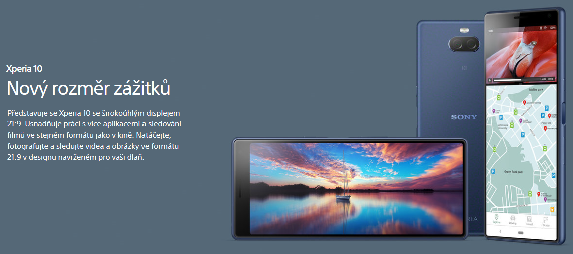 Sony Xperia 10 I4113 stříbrná