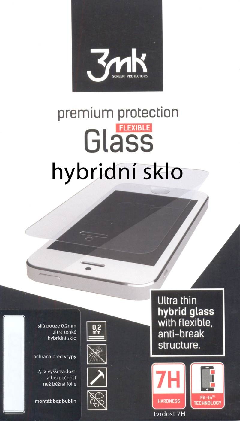 Tvrzené sklo 3mk FlexibleGlass pro Realme 5 Pro, transparentní