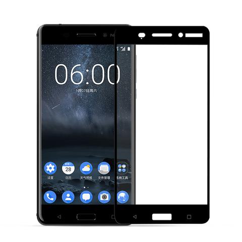 Tvrzené sklo FIXED Full-Cover pro Sony Xperia XA (2017)/XA1, black,  s lepením přes celý displej