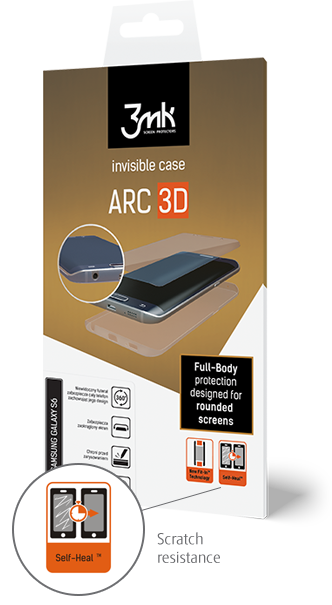 Fólie 3mk ARC 3D Matte-Coat™ pro Samsung Galaxy A3 2017