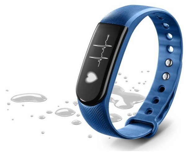 Chytrý fitness náramek Easyfit touch HR fialový