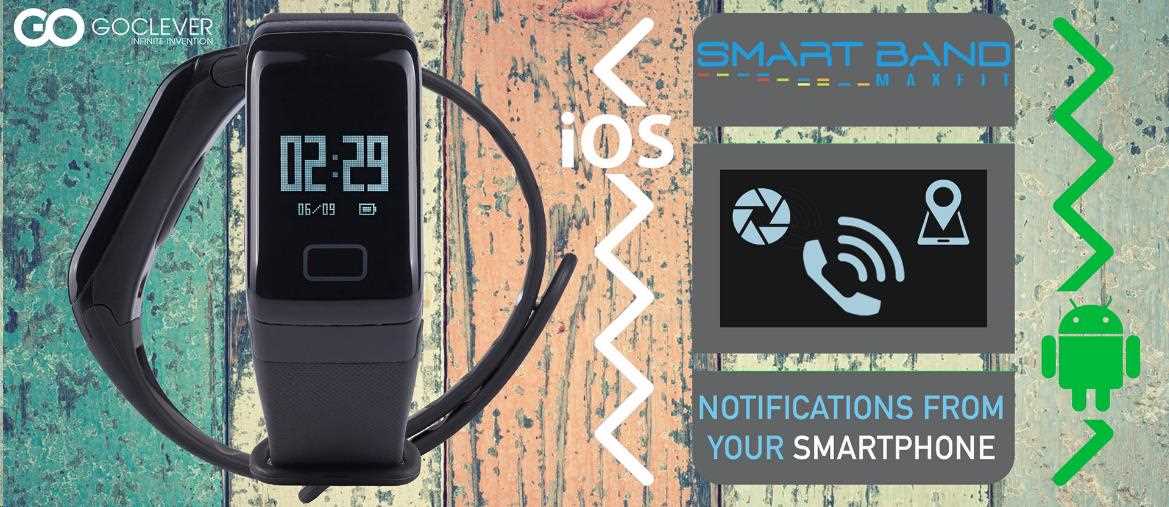 GOCLEVER Smart Band MAX FIT